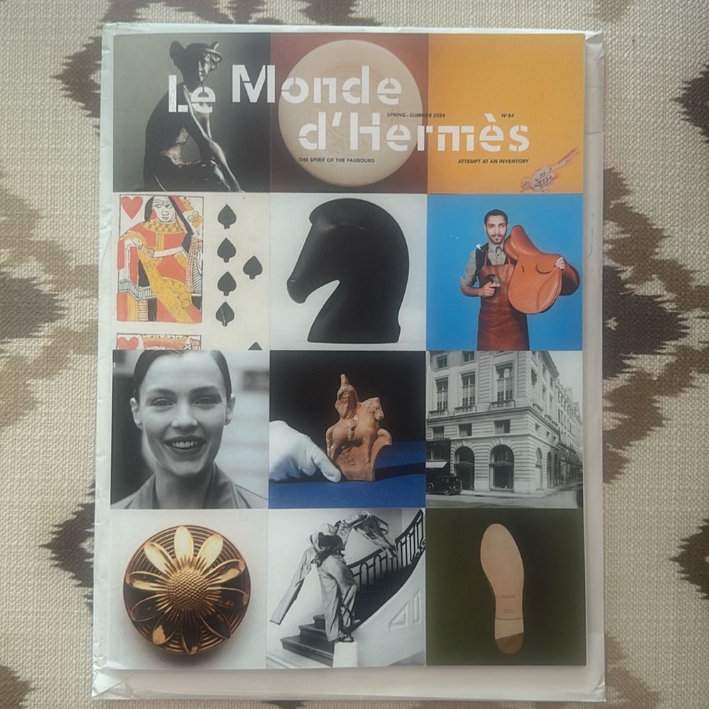 Le Monde d'Hermes Magazine Spring Summer Printemps Ete 2024 #84 in ENGLISH